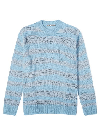 Пуловер Acne Studios Kosimo Mohair RWS Sweater Синьо | A60399-DGE