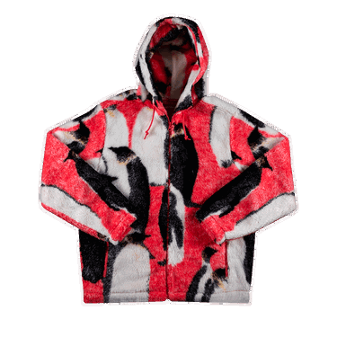 Яке Supreme Penguins Hooded Fleece Jacket Многоцветен | FW20J73 PINK, 0