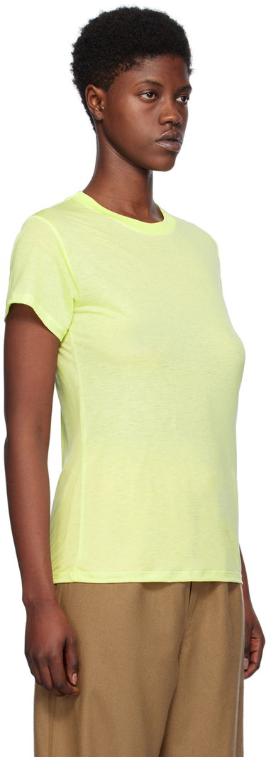 Тениска Baserange Crewneck T-Shirt Жълто | TOCT-BL-SP24, 1