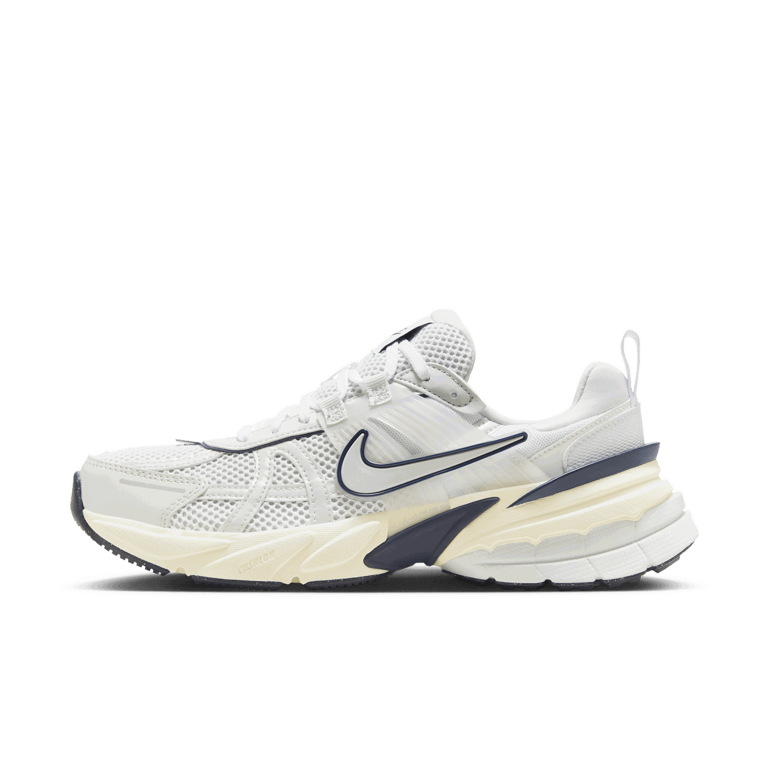 Кецове и обувки Nike V2K Run White Midnight Navy (Women's) Сиво | FD0736-102, 1