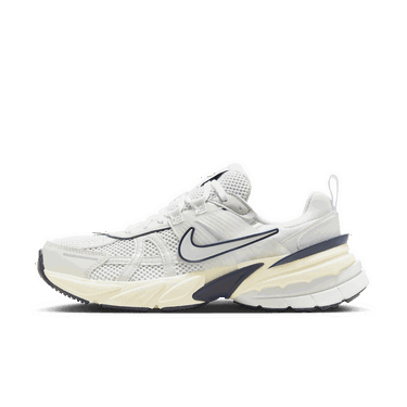 Кецове и обувки Nike V2K Run White Midnight Navy (Women's) Сиво | FD0736-102, 1