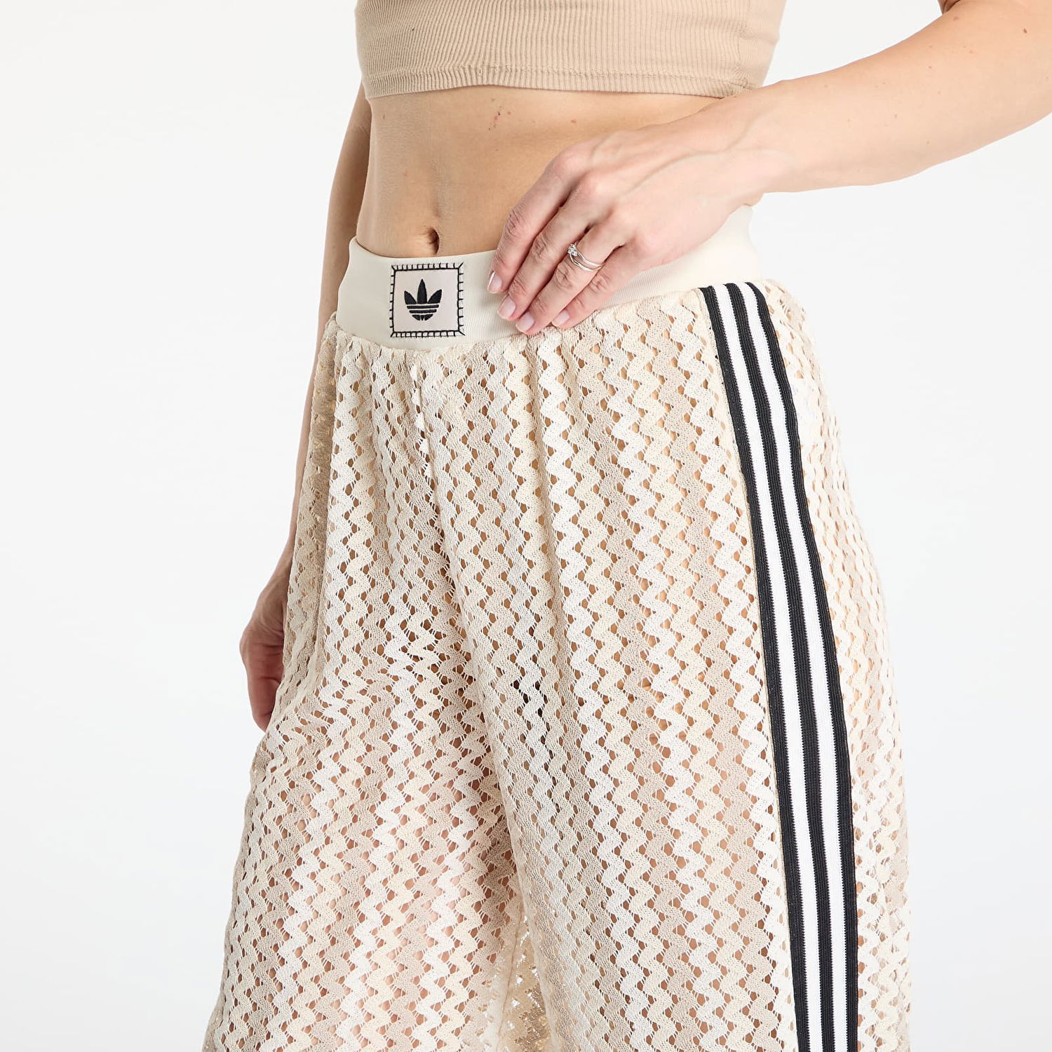 Панталони adidas Originals adidas Originals Summer Glow Firebird Track Pants Бежово | KC0760, 1