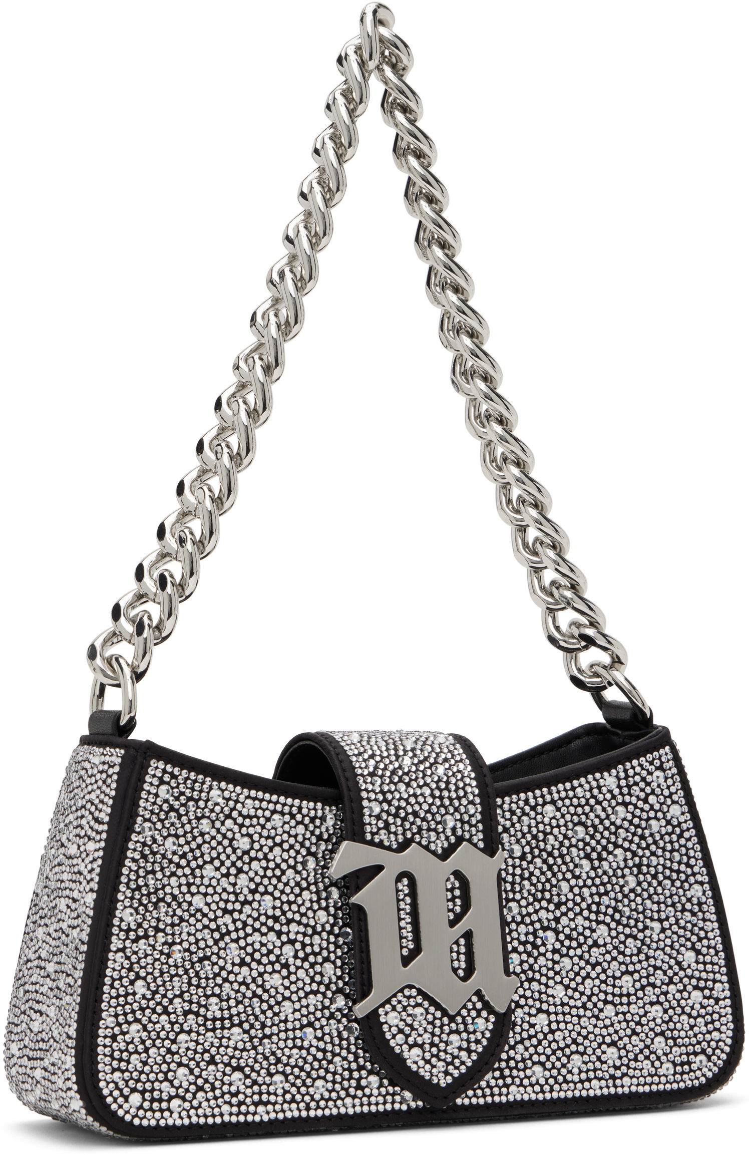 Дамска чанта MISBHV MISBHV Mini Crystal Shoulder Bag Черно | 250A412, 1