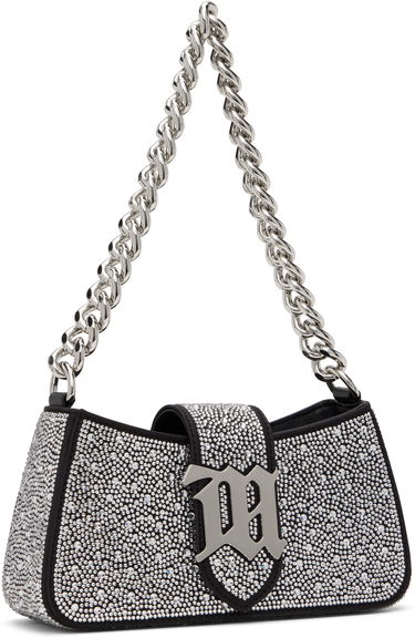 Дамска чанта MISBHV MISBHV Mini Crystal Shoulder Bag Черно | 250A412, 1