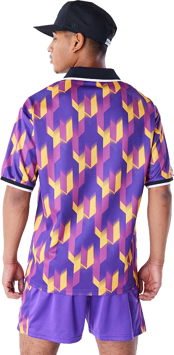 Фланелка New Era NBA LA Lakers Geometric Pattern Soccer Jersey Многоцветен | 60565029-60565029, 1
