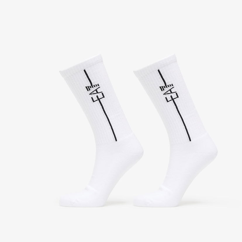 Чорапи Emporio Armani Emporio Armani Train Socks 2-Pack Бяло | 246002CC99904710