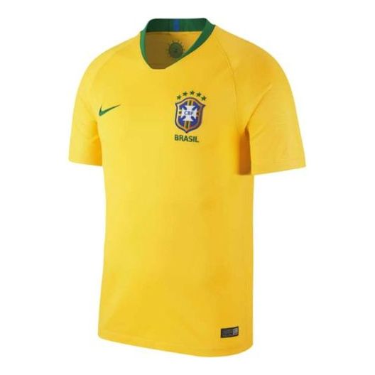 Фланелка Nike Brazil 2018 Home Fan Jersey Жълто | 893856-749