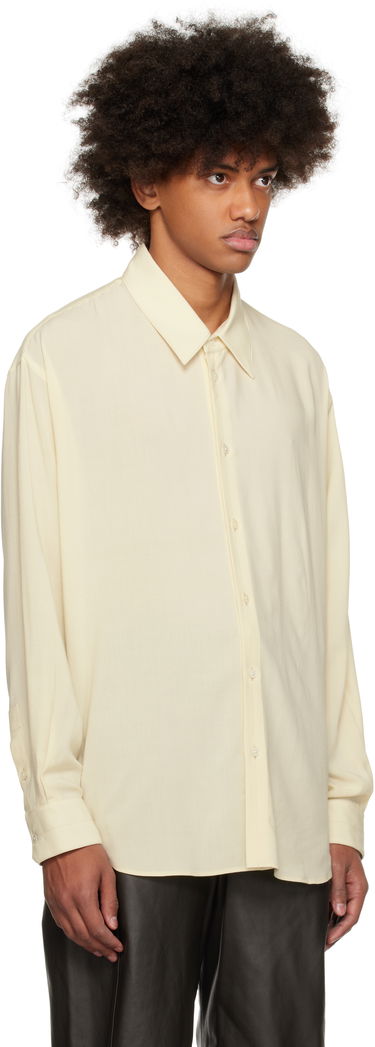 Риза LEMAIRE Men's Relaxed Fit Shirt Жълто | SH1116 LF1286, 1