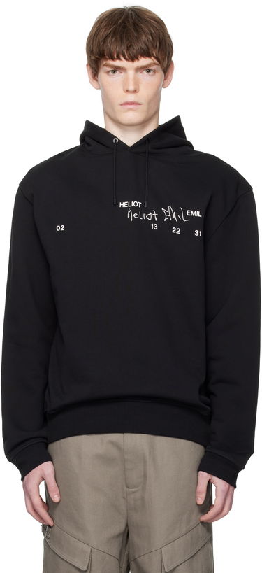 Суитчър HELIOT EMIL Fulgens Hoodie Черно | PREAW25_M_08_081_BLK01, 0
