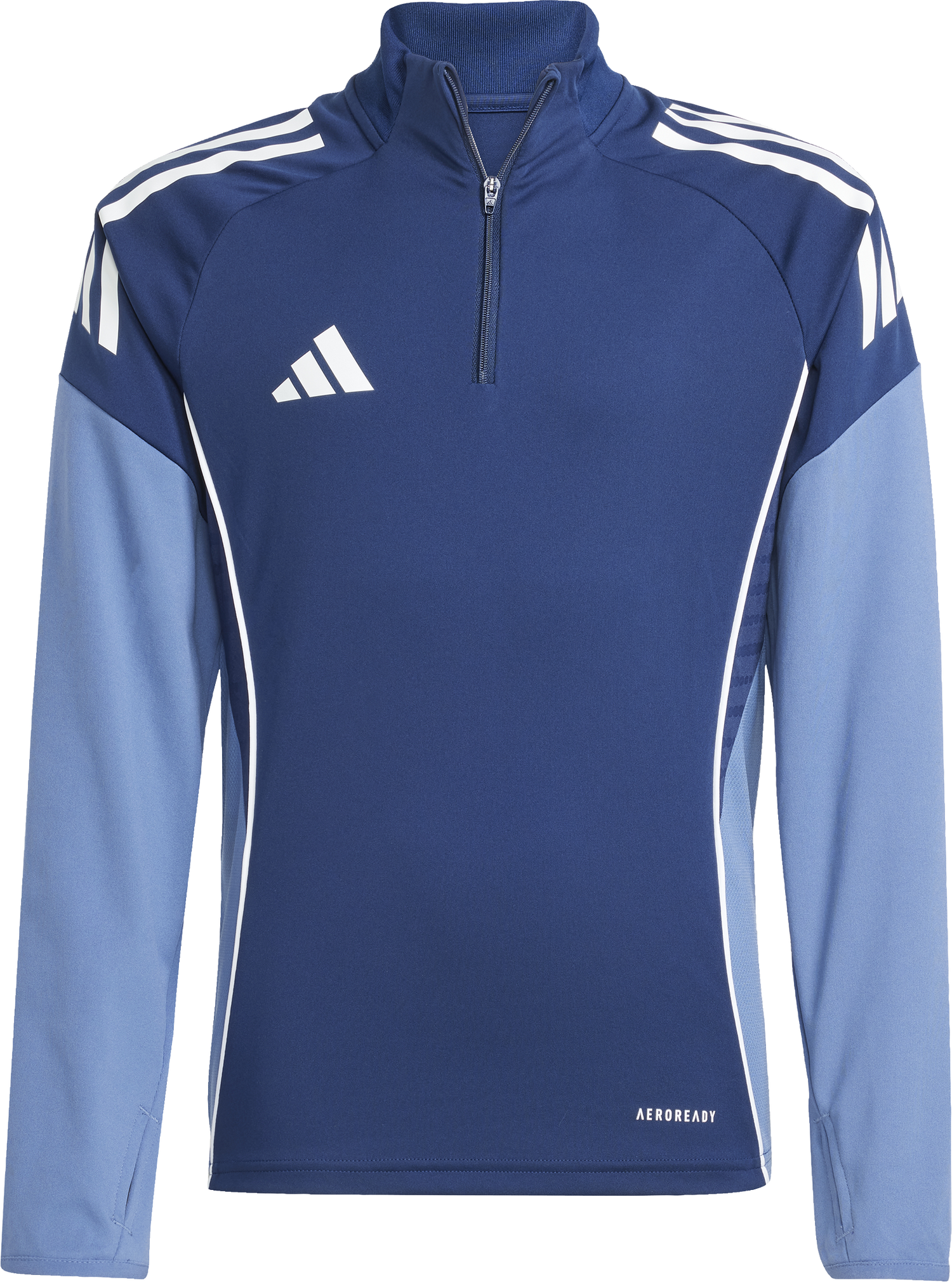 Суитчър adidas Performance Adidas TIRO25C Training 1/4 Zip Top Синьо | ji6545, 0