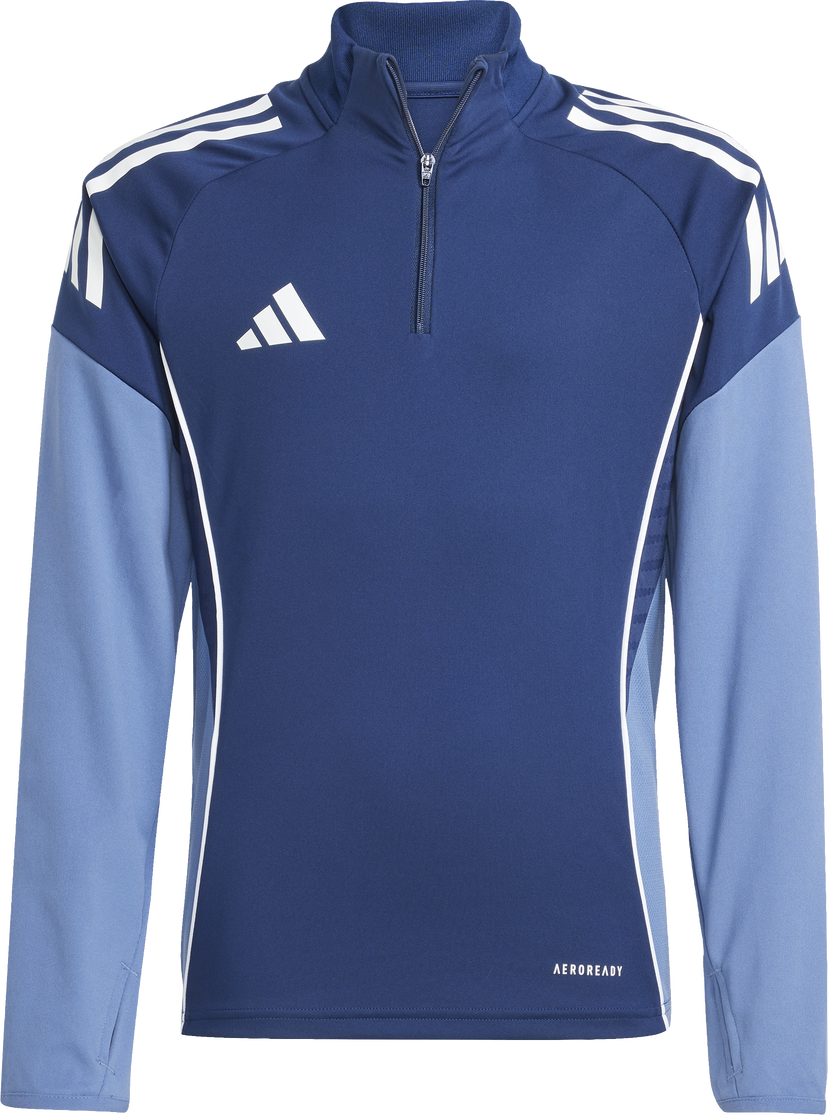 Суитчър adidas Performance Adidas TIRO25C Training 1/4 Zip Top Синьо | ji6545