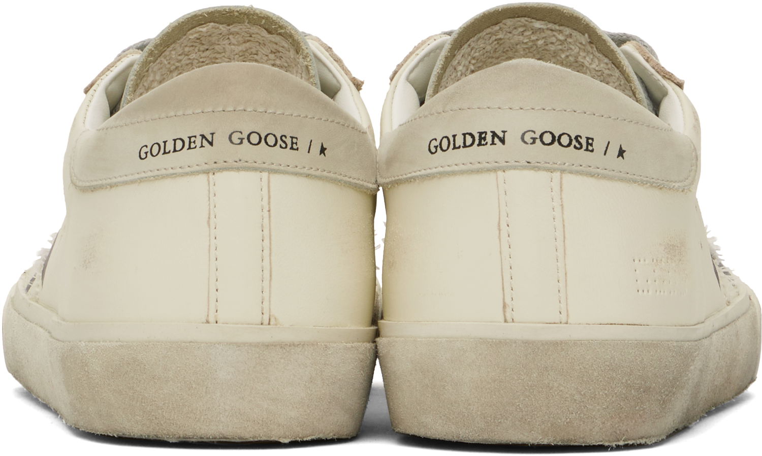 Кецове и обувки Golden Goose Golden Goose Super-Star Бяло | GMF00601.F004860.11255, 1