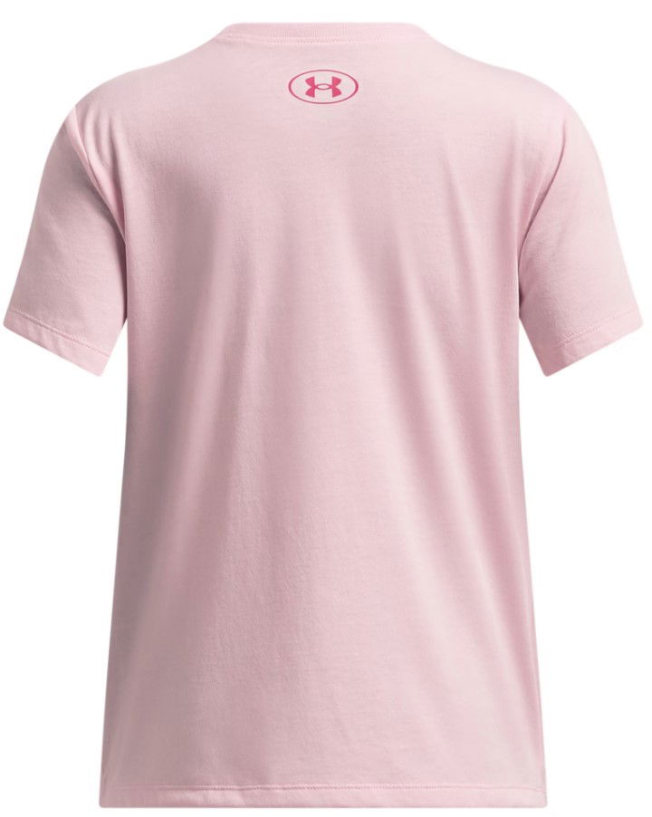 Тениска Under Armour Under Armour Bubble Wordmark Short Sleeve T-Shirt Розово | 1389765-647, 1