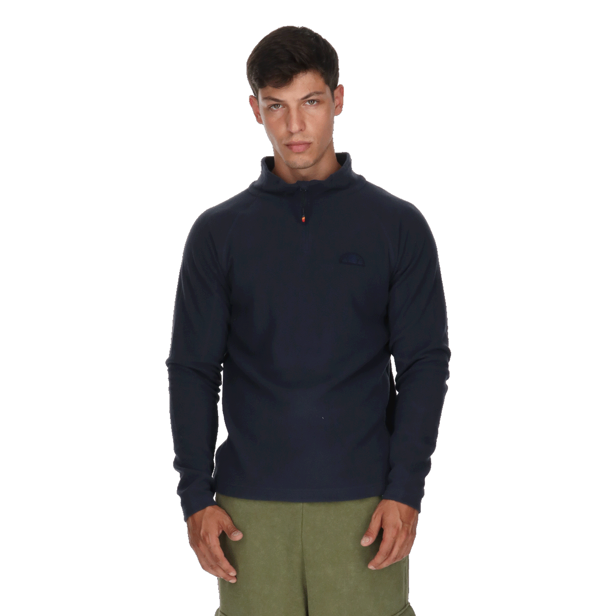 Суитчър Ellesse Ski Quarter-Zip Microfleece Тъмно синьо | ELA253M630-02, 0