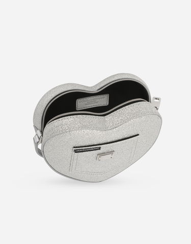 Чанта през рамо Dolce & Gabbana Dolce & Gabbana Dg Girlie Heart Glittery Fabric Bag Металик | EB0248AA74580998, 3