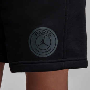 Къси панталони Jordan Jordan Paris Saint-Germain Wmns Fleece 7" Shorts Black - Women - Shorts Jordan Черно | DZ3269-010, 4