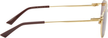 Слънчеви очила Bottega Veneta Bottega Veneta Split Metal Sunglasses Кафяво | BV1301S-006, 1