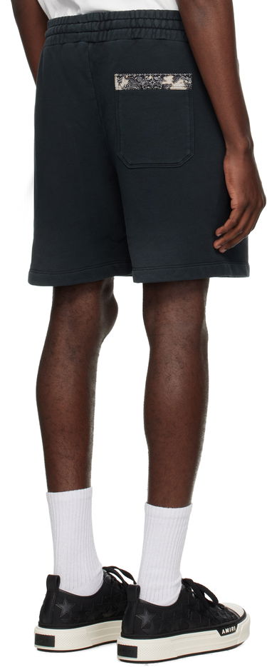 Къси панталони AMIRI AMIRI Bleach Bandana Shorts Черно | AMJYSH1044, 2