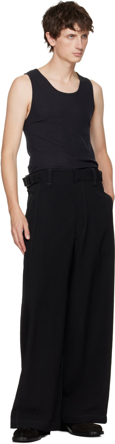 Панталони LEMAIRE LEMAIRE Maxi Utility Trousers Черно | PA1249 LF1457, 3