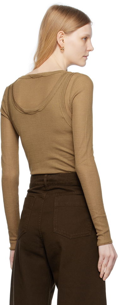Потник LEMAIRE Lemaire Seamless Tank Top Кафяво | TO1121 LJ1007, 2