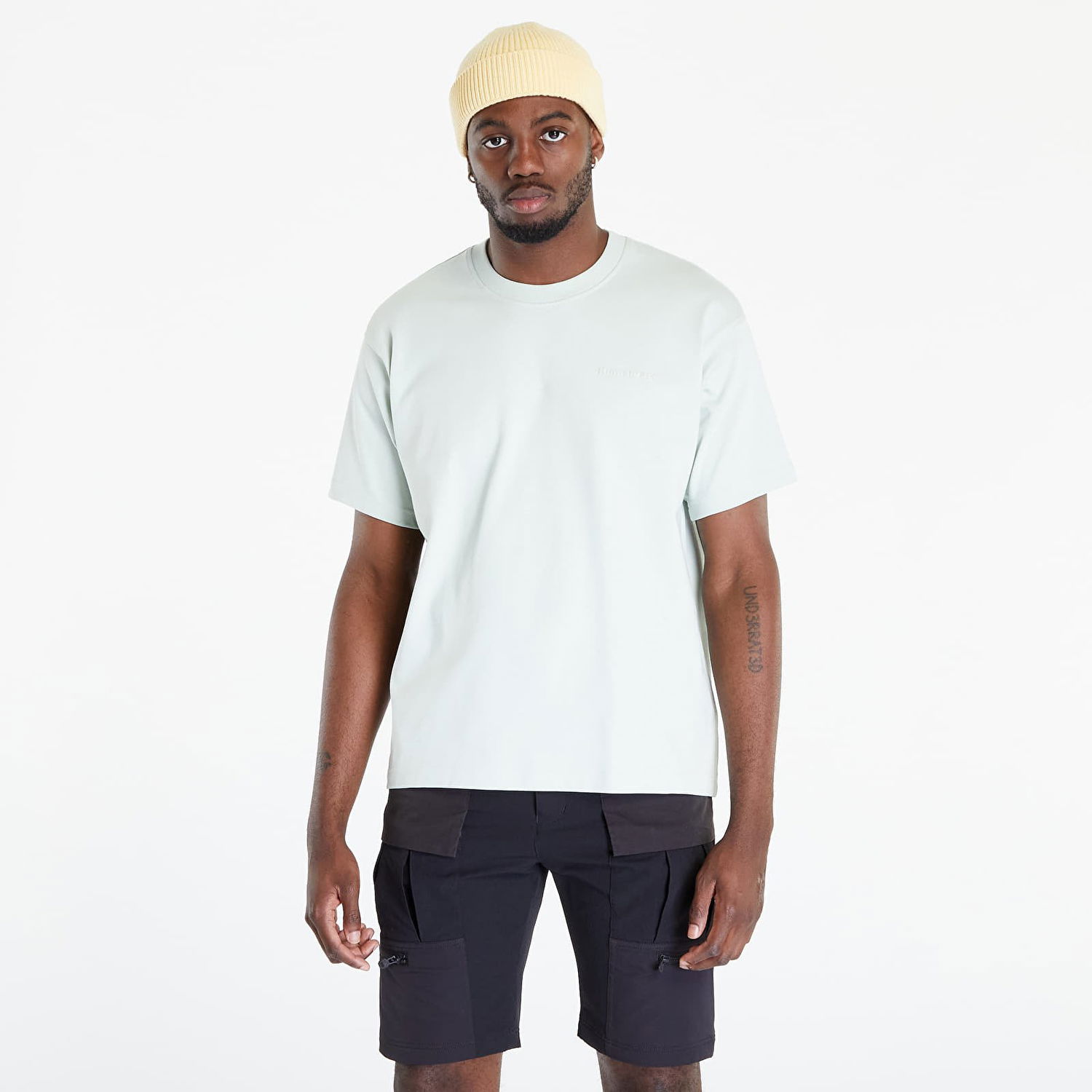 Тениска adidas Originals Pharrell Williams Basics Tee Зелено | HS4837, 0