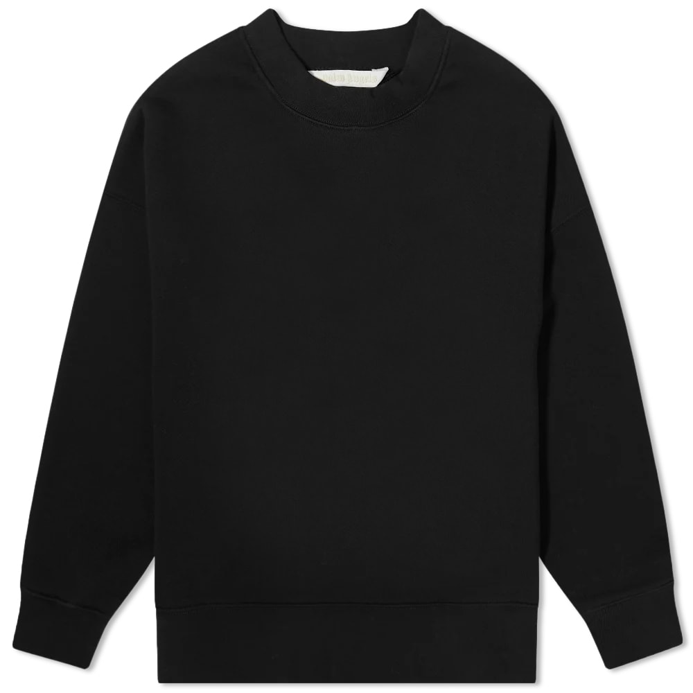 Пуловер Palm Angels Classic Logo Crewneck Черно | PWBA017C99FLE0011001, 0