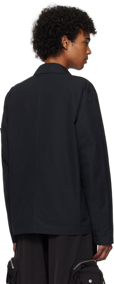 Риза Stone Island Stone Island Weatherproof Cotton Canvas Overshirt Черно | K1S15 1200007 S00F1, 2