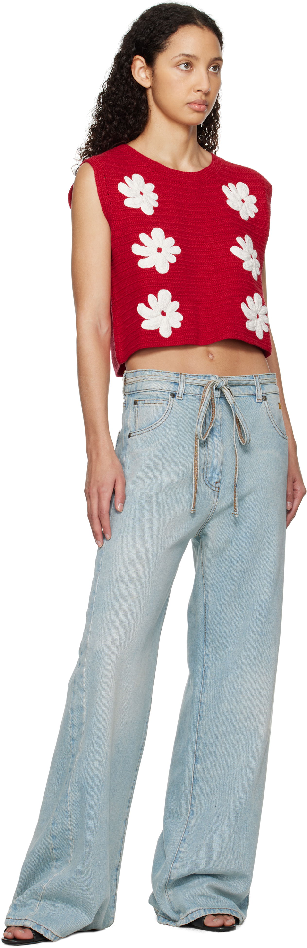 MSGM Wide-Leg Jeans, 3