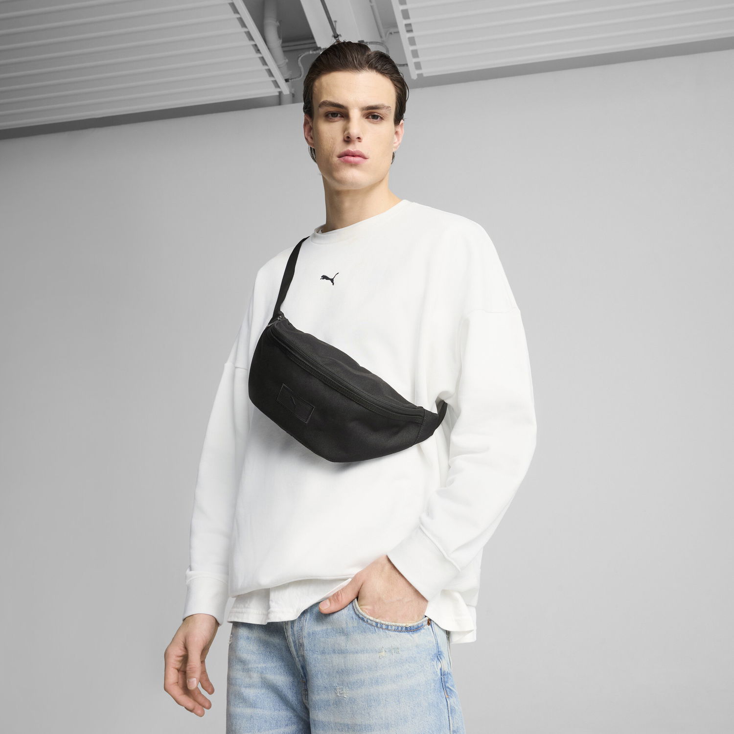 Чанта за кръста Puma Essentials 2L Waist Bag Черно | 091128_01, 1