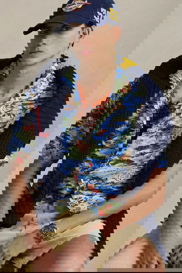 Риза Polo by Ralph Lauren Polo Beach Club Pacific Coast Tropical Print Sport Shirt Regular Fit Многоцветен | 710964795, 3