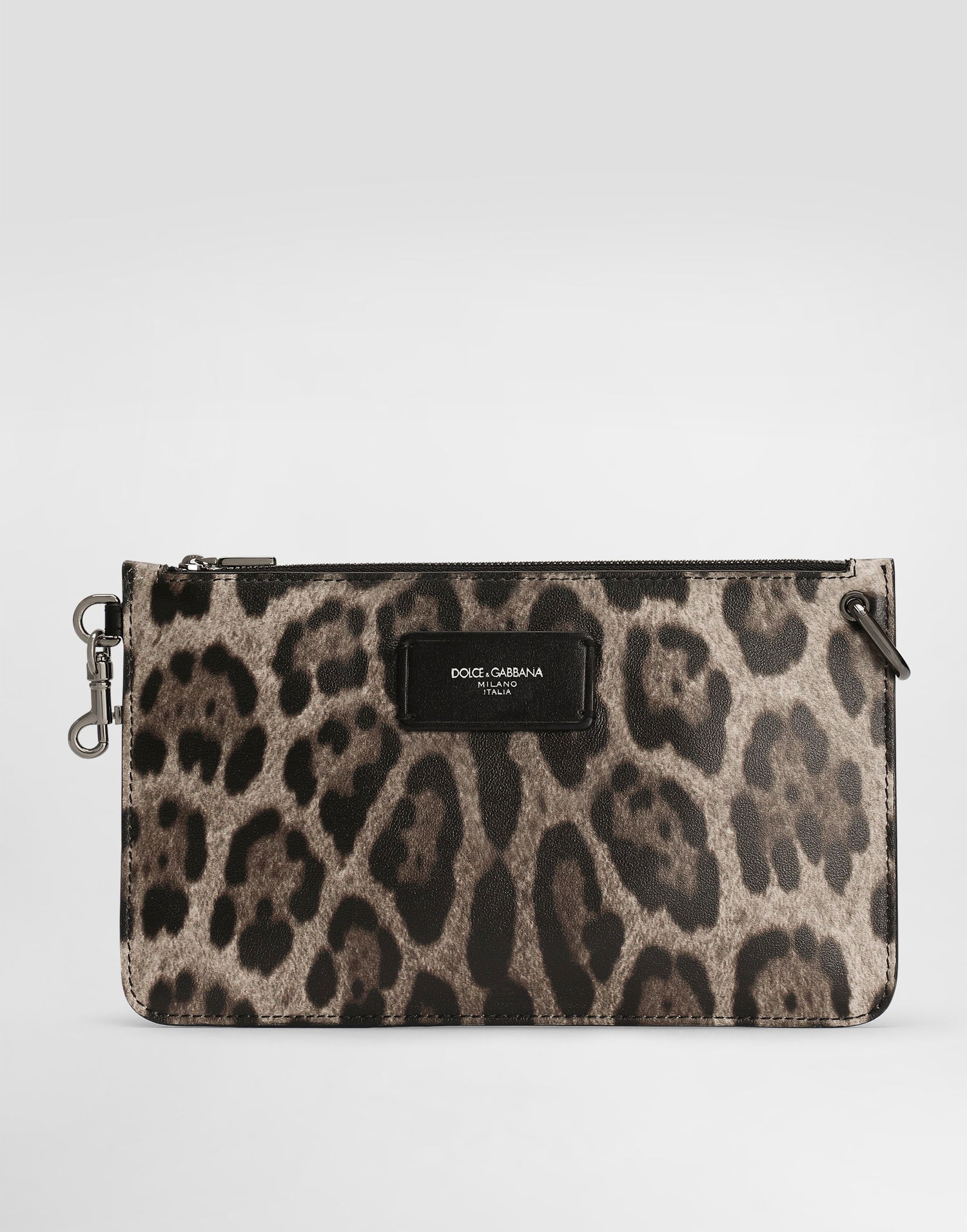 Чанта за пътуване Dolce & Gabbana Dolce & Gabbana Calfskin Leopard Print Toiletry Bag Многоцветен | BP3343A6519HY13M, 0