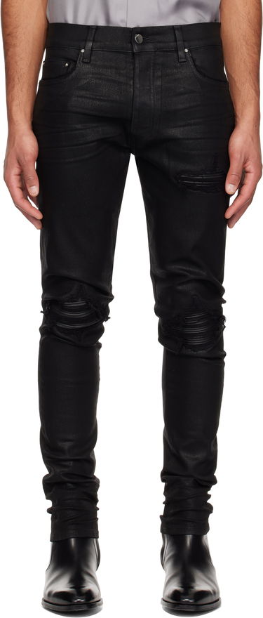 Дънки AMIRI AMIRI MX1 Waxed Denim Jeans Черно | AMDNSY1113, 0