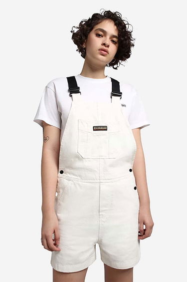 Комбинезон Napapijri High Waist Jumpsuit Бяло | NA4GCB.N1A, 0