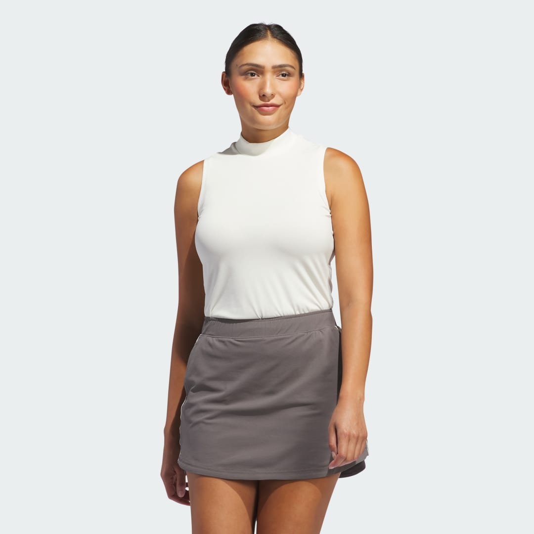 Поло тениска adidas Performance Ultimate365 Sleeveless Mock Neck Бяло | IP4248, 0