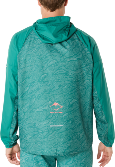 Ветровка Asics Fujitrail Packable Windbreaker Jacket Зелено | 2011c991-300, 4
