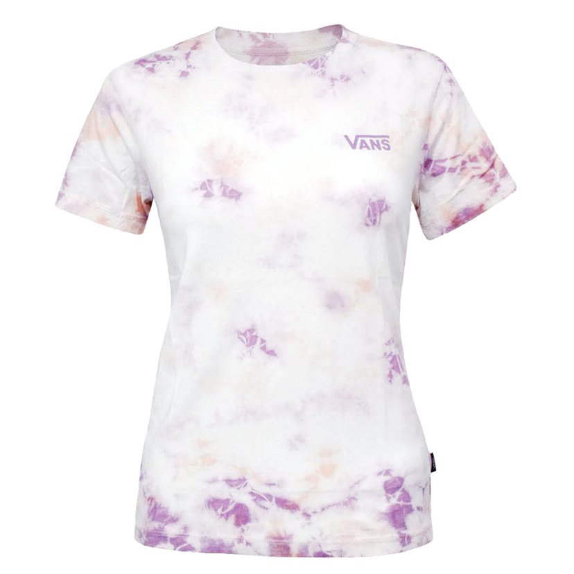 Тениска Vans Vans Tie Dye Crew T-Shirt Лилаво | VN000553BE9
