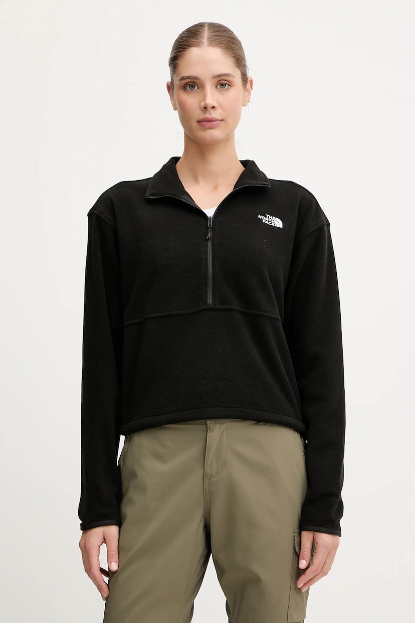 Суитчър The North Face Quarter-Zip Fleece Pullover Черно | NF0A8D2CJK31