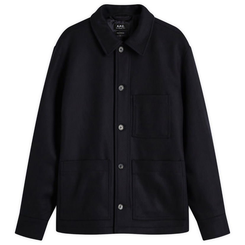 Парка A.P.C. Wool Chore Jacket Черно | WOAJS-H02713-IAH