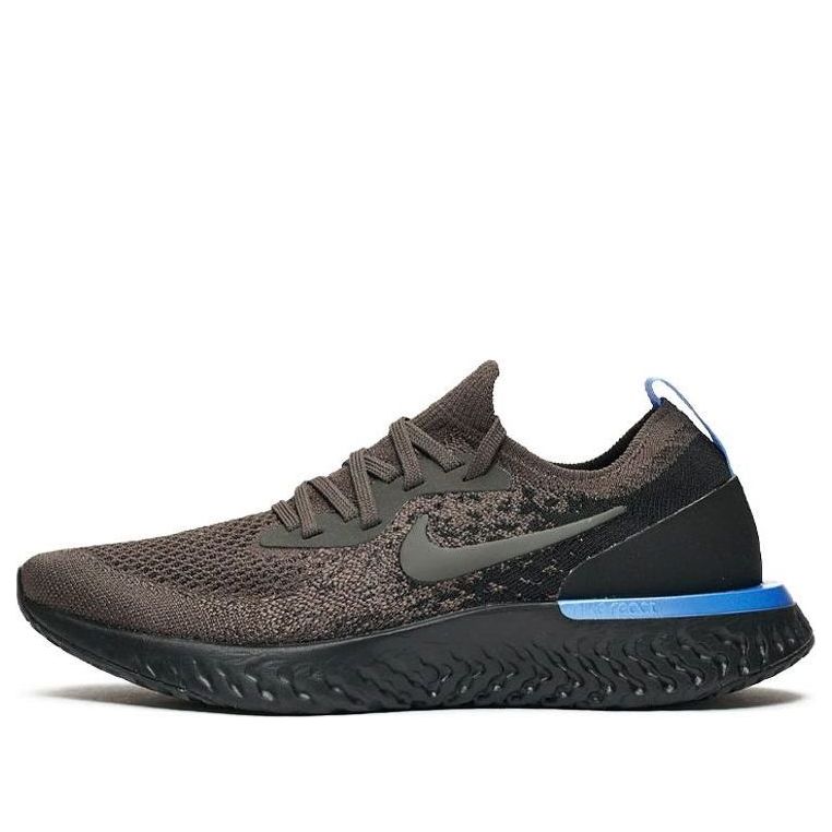 Кецове и обувки Nike Epic React Flyknit 'Newsprint' Сиво | AQ0070-012, 0