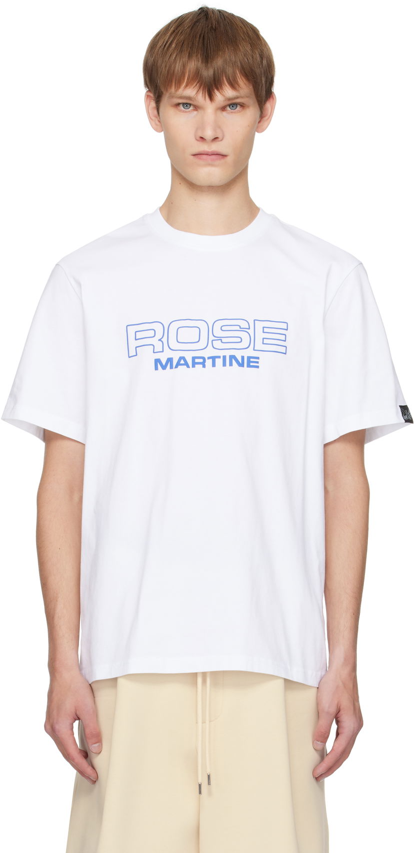 Тениска Martine Rose Martine Rose Classic T-Shirt Бяло | 603JE01000CW
