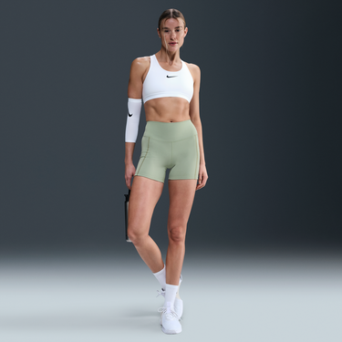 Къси панталони Nike One Dri-FIT High-Waisted 5" Bike Shorts Зелено | HV6961-370, 2