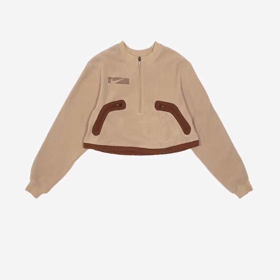 Суитчър Nike Pullover Crew x Travis Scott W Бежово | DM1287-247, 1