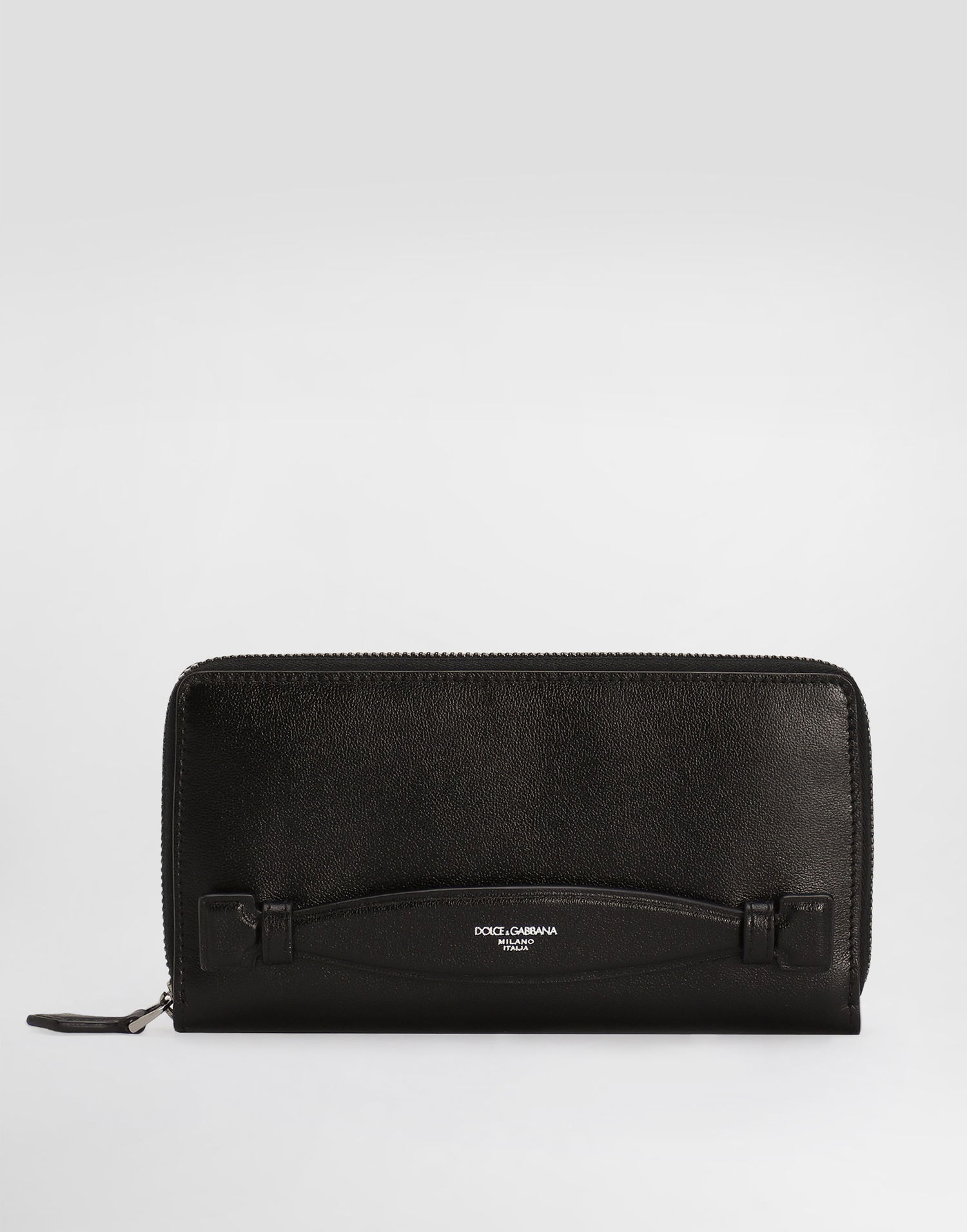 Портфейл Dolce & Gabbana Dolce & Gabbana Calfskin Zip-Around Wallet Черно | BP1672AV95680999, 0