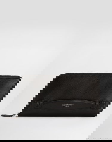 Портфейл Dolce & Gabbana Dolce & Gabbana Calfskin Zip-Around Wallet Черно | BP1672AV95680999, 0