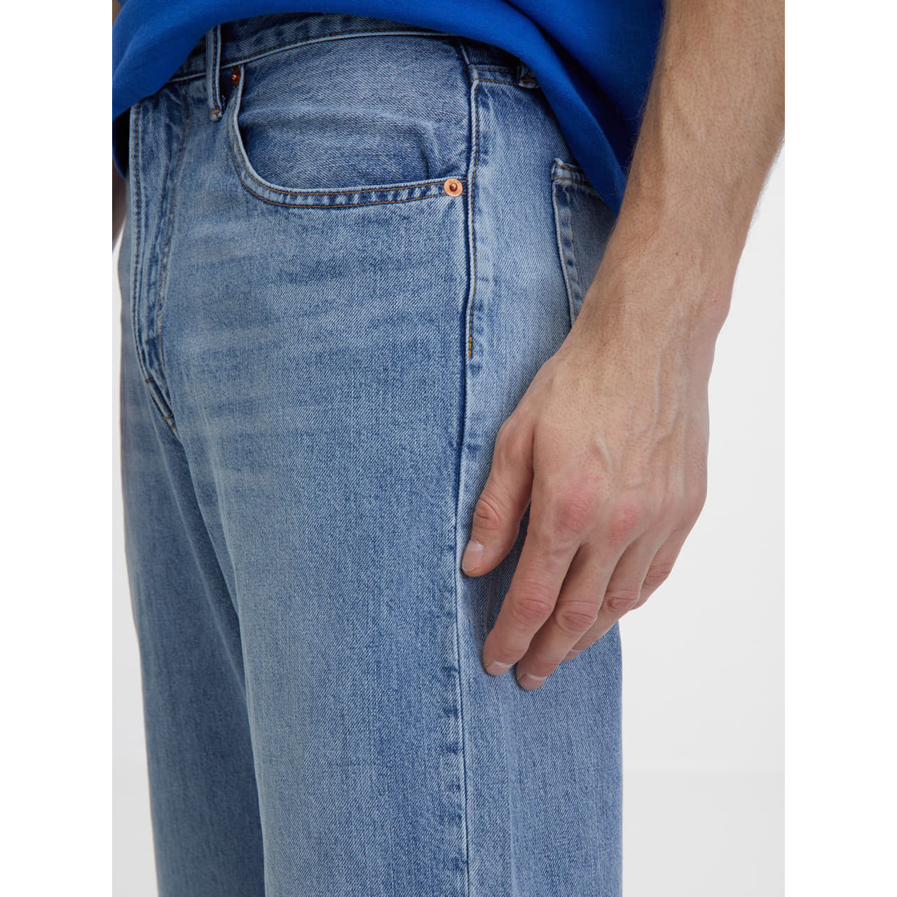 Дънки GAP Denim Pants Loose Light Wash Синьо | 543848-00, 1