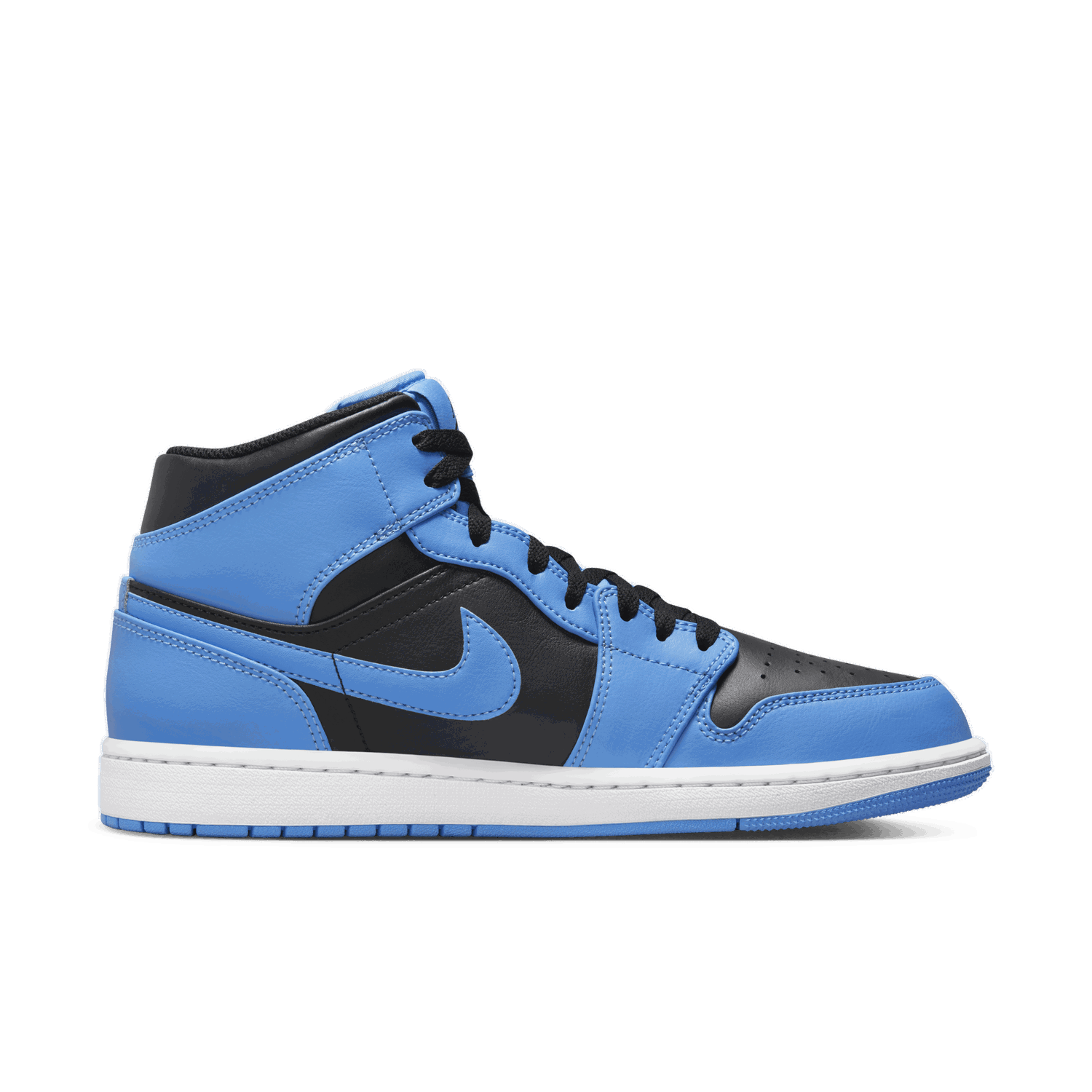 Кецове и обувки Jordan Air Jordan 1 Mid "University Blue Black" Синьо | DQ8426-401, 1