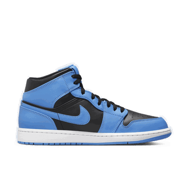 Кецове и обувки Jordan Air Jordan 1 Mid "University Blue Black" Синьо | DQ8426-401, 1