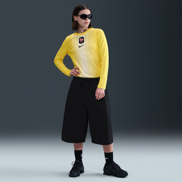 Фланелка Nike FFF 2025/26 Stadium Replica Dri-FIT Long Sleeve Goalkeeper Jersey Жълто | HM9799-718, 1