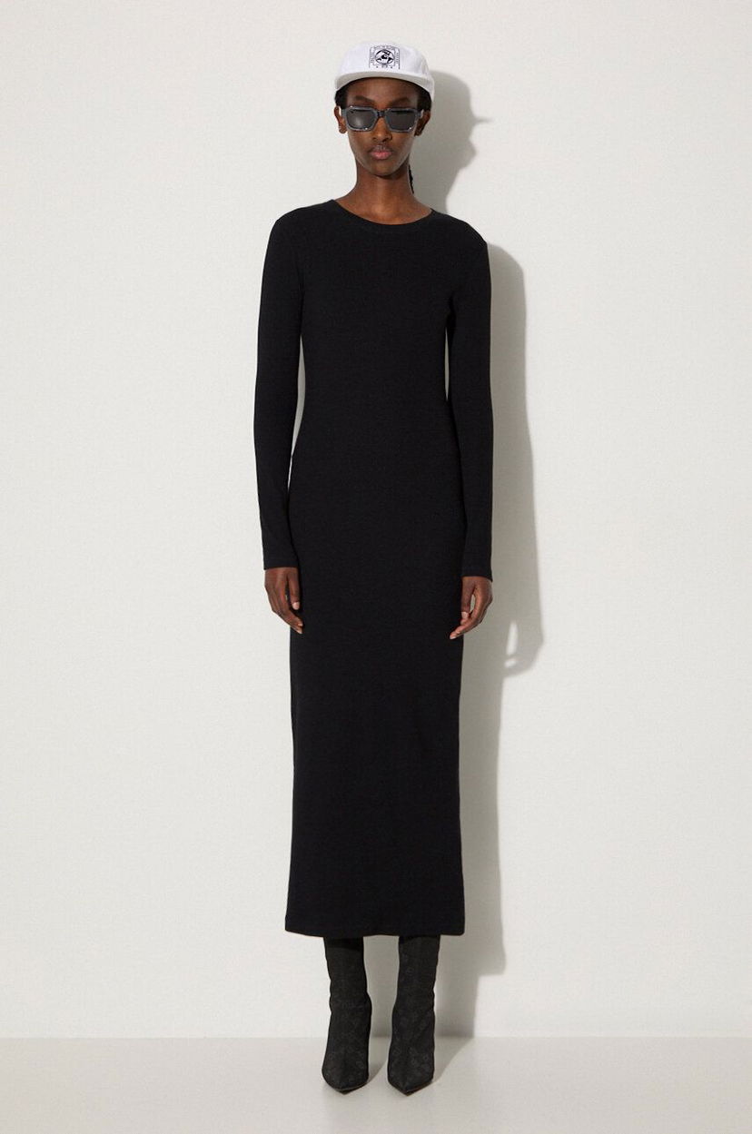 Pокля Samsoe Samsoe Samsoe Samsoe SAALEXA Maxi Dress Черно | F10000025