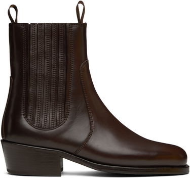 Облекло LEMAIRE Lemaire Leather Chelsea Boots Кафяво | FO0149 LL0106, 0